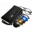 thumbnail image 1 of Magnetic 5pcs Polarized Clip-on Sunglasses Plastic Frame For Night Driving, 1 of 5