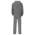 thumbnail image 4 of CIAKGIAF Hoodies for Men Solid Hoodie Tracksuit Long Sleeve Hooded Top Elastic Waist Jogger Pants 2 Piece Casual Sports Sets, 4 of 6