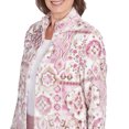 thumbnail image 4 of Alfred Dunner Womens Fuzzy Medallion Print Jacket, 4 of 4