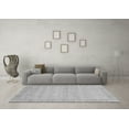 thumbnail image 3 of Ahgly Company Indoor Round Abstract Gray Modern Area Rugs, 3' Round, 3 of 4