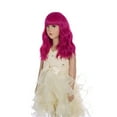 thumbnail image 5 of RightOn Hot Pink Wig  Bob Curly Hot Pink Wig Cosplay Wig with Bangs Cosplay Costumes Party Wig, 5 of 8