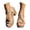 Light Yellow, variant on Women Platform Heel Sandals Boho Cork Slingback Wedges Espadrilles Heels Summer Shoes with Elastic Ankle Strap Size 5.5 Black
