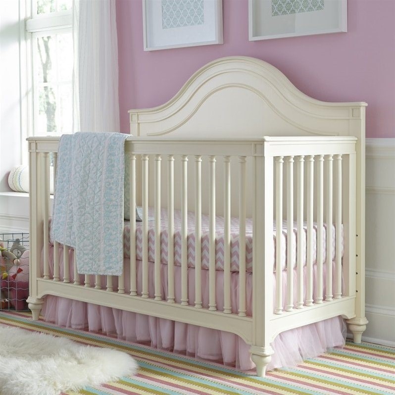 Smartstuff Gabriella Wood Convertible Crib in White