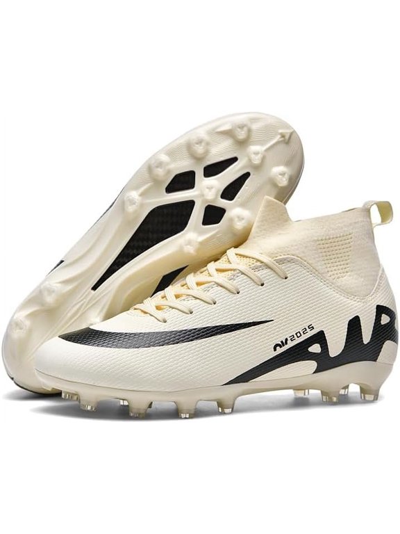 Men's Women's Soccer Shoes Boys Gold-Soled Spikes Football Shoes Student Grass Training Shoes Outdoor Football Boots Unisex