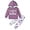 Purple, variant on CARETOO Toddler Girls Clothes Baby Outfits Letter Hoodie Sweatshirts Flower Sweatpants 2Pcs Tracksuit Fall Winter Clothing Size 18 Months