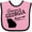 Pink and Black, variant on Inktastic Someone in Georgia Loves Me Boys or Girls Baby Bib