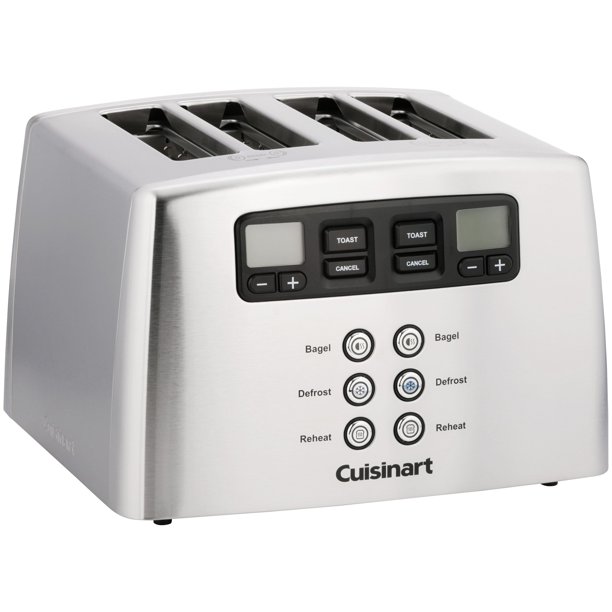 Cuisinart Countdown Lever Less 4Slice Toaster