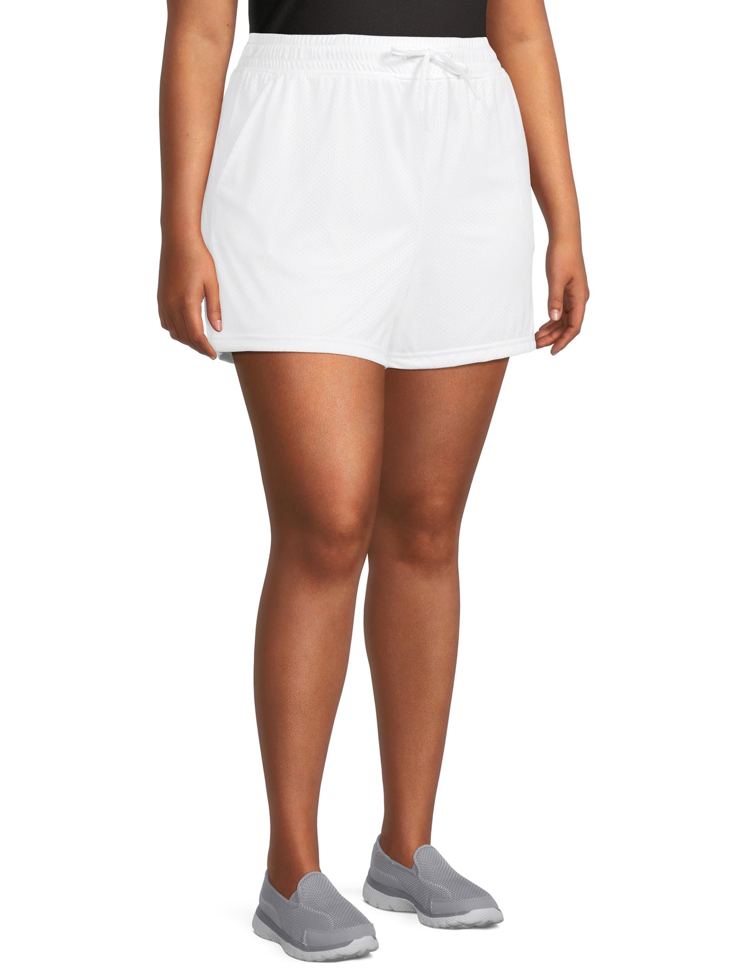 Athletic Works Plus Size Mesh Shorts, 2Pack