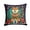 Akita, variant on Pit Bull Terrier Christmas Fabric Decorative Pillow 18 in x 18 in