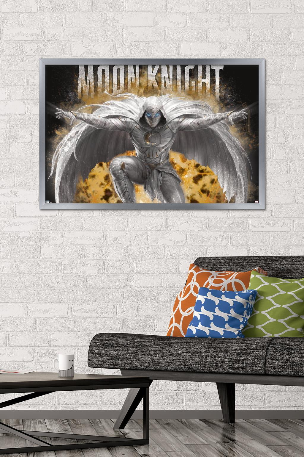 Marvel Moon Knight - Explosion Wall Poster, 22.375" x 34" Framed
