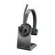 thumbnail image 1 of Poly - Auriculares inalámbricos Voyager 4310 UC + soporte de carga (Plantronics) - Auriculares de un solo oído con micrófono - Se conectan a PC/Mac mediante un adaptador Bluetooth USB-A, teléfono celu, 1 of 2