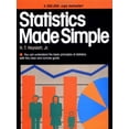 thumbnail image 1 of Pre-Owned Statistics Made Simple (Paperback) 0385023553 9780385023559, 1 of 1