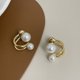 thumbnail image 1 of Pendientes de perlas de estilo coreano con aguja de plata s925 para mujer, aretes sencillos y elegantes que combinan con todo, joyería para las orejas con el mismo estilo, 1 of 1