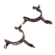 thumbnail image 1 of Espuelas de acero, 2 piezas Espuelas de vaquero occidental Espuelas Espuelas de vaquero Integración perfecta Jadeshay A, 1 of 8