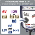 thumbnail image 3 of Cargador de Baterías Tecmate Optimate5 TM321 6V/12V 4A/3A, 3 of 6