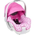 thumbnail image 3 of Evenflo Nurture Infant Car Seat, Razzle Dazzle, 3 of 5