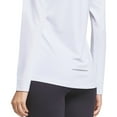 thumbnail image 6 of Baleaf Women's Running UPF Shirts Long Sleeve Shirts Moisture Wicking White L, 6 of 7