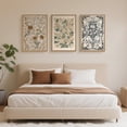 thumbnail image 5 of TOARTi Large Abstract Vintage Flower Framed Canvas Wall Art,Antique Botanical Wall Decor,Neutral Bouquet Wall Painting,Aesthetic Floral Artwork for Living Room,Bedroom,Dining Room,Office -16"x24"x3, 5 of 6