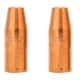 thumbnail image 2 of Boquilla de pistola de soldadura MIG de 2 piezas 200258 Boquilla MIG de 1/2 pulgada para pistola MIG Hobart M25/M40 ANGGREK Otros, 2 of 8