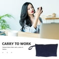 thumbnail image 3 of IFANLANDOR Small Coin Pouch Makeup Clutch Bag Denim 1Pack Pouch for Handbag, 3 of 8