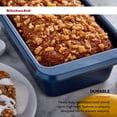 thumbnail image 6 of KitchenAid Aluminized Steel Nonstick 9x5-inch Bread Loaf Pan, Ink Blue, 6 of 9