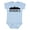 AE-Light Blue, variant on New Orleans Louisiana Skyline Boys or Girls Baby Bodysuit