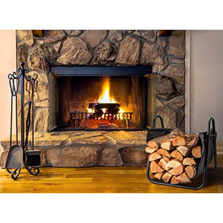 Firewood Log Holder And Carrier Large 2 In 1 Indoor Outdoor