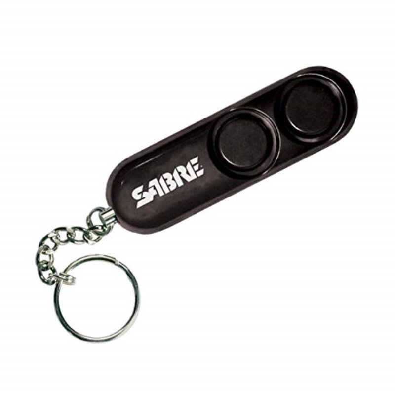 SABRE Personal SelfDefense Safety Alarm on Key Ring with LOUD Dual