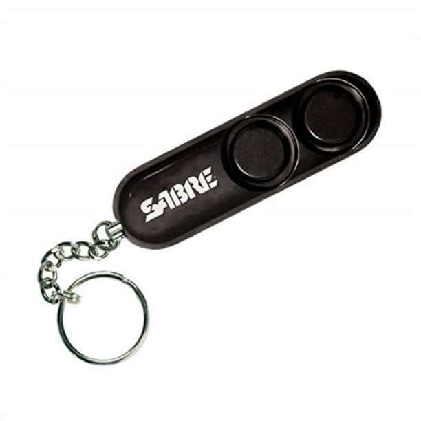 SABRE Personal SelfDefense Safety Alarm on Key Ring with LOUD Dual