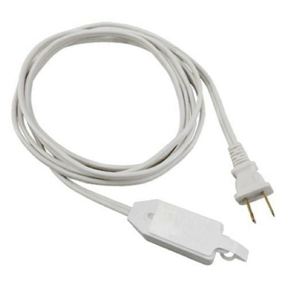Master Electrician 09414ME 15' Foot 16/2 SPT-2 White Vinyl Cube Tap Household Extension Cord - Quantity of 3