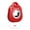 Red, variant on YUNOVA IP67 Waterproof AirTag Case, Carbon Fiber Texture 4-Screw Lock Protective Holder, Compatible with Apple AirTag, Shockproof for Keys Pet Collar Luggage