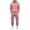 Pink-05, variant on Nugftut Sweatsuits for Men 2 Piece Casual Outfits with Cargo Pockets Long Sleeve Hoodie Suit Set