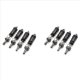 thumbnail image 1 of 2X para MN86 MN86S MN86K MN86KS MN G500 Amortiguadores de Aceite Ajustable Todos Los Amortiguadores de Metal Amortiguador 1/12 RC Piezas de Mejora de Coche, Titanio, 1 of 3