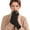 Black, variant on Winter Gloves Plus Size Knitted Thermal Plaid Pattern Thickened Gloves Winter Mittens Coffee One Size