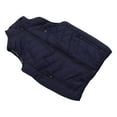 thumbnail image 4 of Chaleco calefactor eléctrico Chaqueta calefactora con calefacción USB inteligente 2 zonas calefactoras 3 engranajes Ropa calefactora para hombres para exteriores Azul oscuro XL, 4 of 12