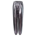 thumbnail image 3 of Fashion Loose Pants Casual Street Slacks In Metallic Color For Women Pants for Women Work Casual Long Womens Casual Leggings Stretchy High Waist Work Pants Pants for Women Casual Summer plus Size Warm, 3 of 3