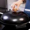 thumbnail image 4 of Joyce Chen 31-0066, 13.5-Inch Nonstick Steel Dome Lid For 14-Inch Wok Black, 4 of 5