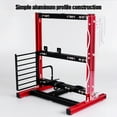 thumbnail image 4 of ATX m ATX ITX, Boîtier Pc Plateforme Overclocké Châssis Ouvert Support Vertical Poignée Rouge, 4 of 8