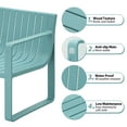 thumbnail image 3 of Werph 4 Pieces Patio Furniture Set, Outdoor Furniture Patio Table and Chairs Set, Patio Chairs Set of 4 Patio Conversation Sets Balcony Furniture Bistro Set Porch Furniture for Lawn Garden Poolside, 3 of 10