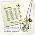 thumbnail image 2 of Soccer Mom Favorite Player Necklace Gutsy Goodness Female Adult Bronze Metal Jewelry, 2 of 8