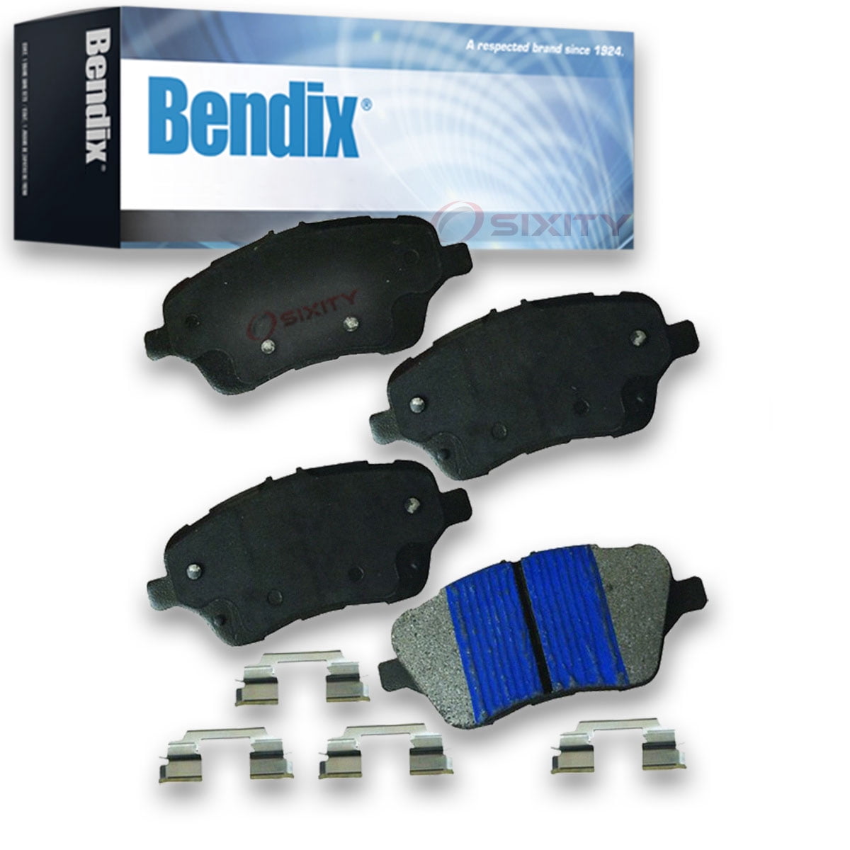 Bendix Brakes Disc Brake Pad Set Fits select: 2014-2019 FORD FIESTA ST