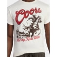 thumbnail image 4 of Coors Rodeo Men's & Big Men's Graphic Tee Shirt, Sizes S-3XL, 4 of 5