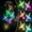 Green hummingbird black lid, variant on Qoosea Solar Hummingbird Wind Chimes, Color Changing Solar Garden Lights Outdoor Waterproof LED Hanging Light Wind Chime Lights Gifts for Mom Women Garden Decoration