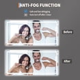 thumbnail image 3 of LED Bathroom Mirror with Lights - Backlit + Front Lit Dimmable Anti-Fog, Shatter-Proof Vanity Mirror with Memory Function (Horizontal/Vertical), 3 of 10