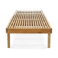 thumbnail image 6 of Noble House Nadine Outdoor Wooden Chaise Lounge Teak, 6 of 11