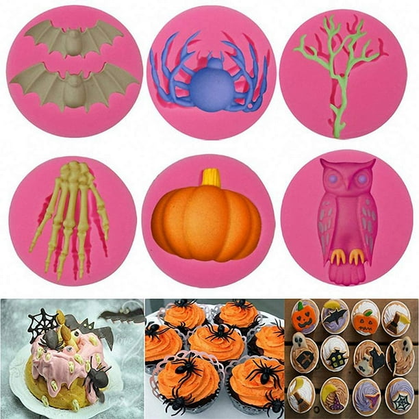 Halloween fondant molds 2025
