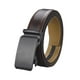 thumbnail image 4 of Cinturón de cuero para hombre con hebilla automática, ideal para accesorios de vestir y trajes. negro 115cmx3.5cm, 4 of 9