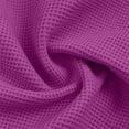 thumbnail image 5 of Plus Size Women's Knit High Waist Wide Leg Trousers, Front Button Zipper Pocket Commute Office Pants, Breathable Casual Bottoms for Daily Workplace | TruHer,Hot Pink 2XL, 5 of 8