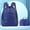 Navy Blue, variant on Foldable Travel Backpack – Lightweight Packable Daypack for Men & Women, for Hiking, Camping, Cycling, Walking