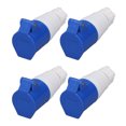 thumbnail image 1 of Enchufe Industrial Impermeable, IP44 Fácil Instalación 4 Piezas 16 A Corriente 220-250 V Conector De Enchufe Industrial De Latón PP A Prueba De Salpicaduras Para Taller, 1 of 7